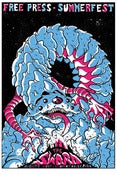 Image of The Sword screenprinted poster 