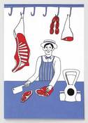 Image of Butcher Greetings Card