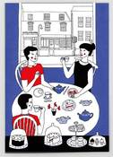 Image of Tea Party Greetings Card