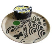 Image of Birchwood round tray {The Garden}