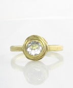 Image of 18kt Nested Diamond Engagement Ring