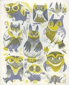 Image of Messrs. Owl Screenprint