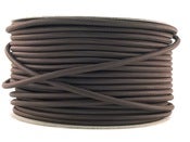 Image of DARK BROWN | fabric lighting flex cable | ROUND