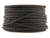 Image of JET BLACK | fabric lighting flex cable | TWIST
