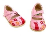 Image of Livie & Luca, sko pink påfugl
