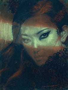 Image of "Mystic Beauty" original artwork
