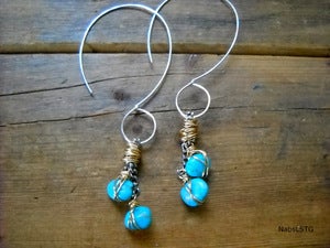 Image of Turquoise Wrapped Abstracts