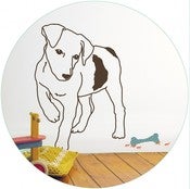 Image of 'Dog with Ants' Decal