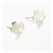 Image of Rossmore. Cross Earrings Studs