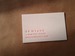 Image of 2 Font Letterpress Business Cards - set of 100