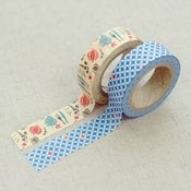 Image of Set de 2 washi tape "vintage"