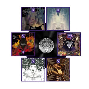 Image of ARCHIVE COPY: PD-LP-002 MATER SUSPIRIA VISION - INVERTED TRIANGLE II LP (LIMITED 6 COVER EDITION)