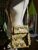Image of Hip Hugger ~ Brushed Cotton Deep Floral Damask
