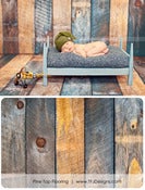 Image of Pine Top  Floor Flooring Rug - 46inx66in - Photographer MUST HAVE - Photography Prop