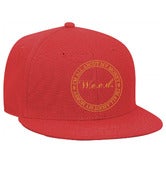 Image of I'm All About My Money Red Snapback Hat