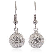 Image of Swarovski Crystal Bal Hang Style Earrings