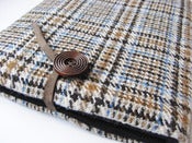 Image of Tweed 4 Ipad case 100% Wool Harris Tweed,