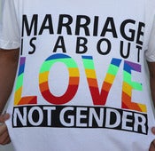 Image of Marriage is about LOVE tee