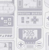Image of gameland - fabric by the yard - neutrals
