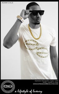 Image of EXPRESSION EVOLUTION / GOLD / T-SHIRT