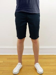 Image of Organic Navy Twill Angus Young Shorts