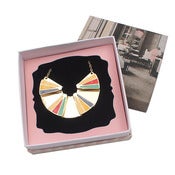 Image of Brass Fan Necklace