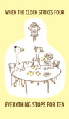 Image of Everything Stops For Tea teatowel