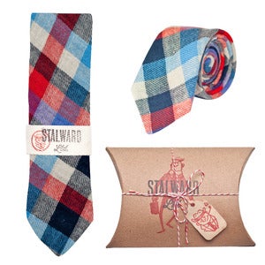 Image of Blue Red Plaid