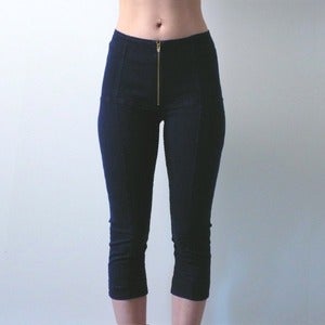 Image of Denim Girdle Capris by Prairie Underground