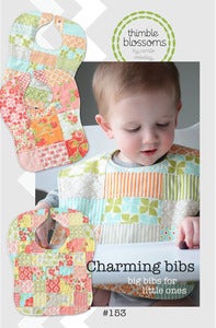 Image of Charming bibs- Pattern 153 Paper pattern