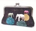 Image of Elephants, a Red Ruby Rose original silk clutch bag