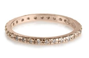 Image of Kara Ackerman <i> Talulah  <i/> Eternity Stacking Ring in Rose