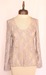Image of long sleeve crew neck lace