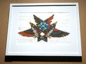 Image of Where Our Paths Cross / 18" x 24" framed original painting