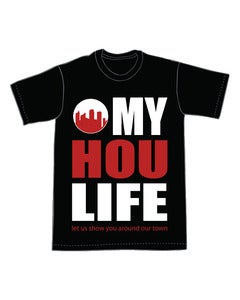 Image of MEN'S MHL BOLD TEE [BLACK]