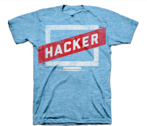 Image of Hacker Tee - Blue