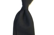 Image of 7 Fold Formal Tie in Black