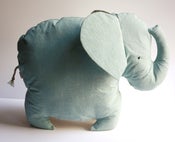 Image of Earth Friendly Vintage Blue Baby Elephant 