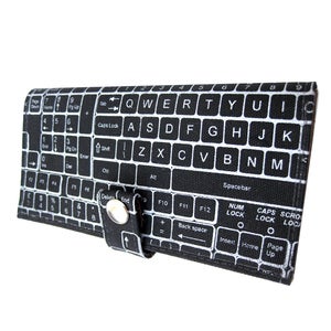 Image of QWERTY ) Pocketbook/Checkbook Wallet