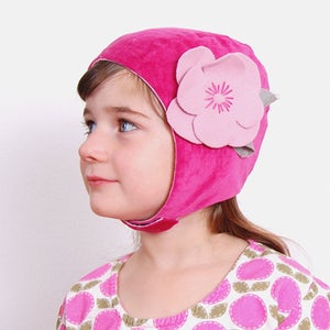 Image of hats - pink flower