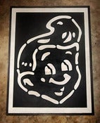 Image of SHT! Head Black on Wood