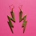 Image of Lightning Bolt Earrings