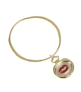 Image of Wax Seal Lips Bangle