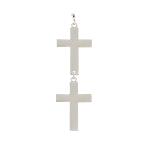 Image of Danii. Double Cross Earring