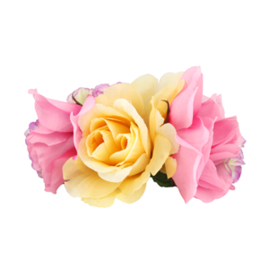 Image of Leandre. Oversized Floral Bandeau