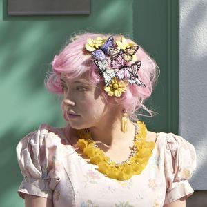 Image of Sunbeam Floral Statement Necklace