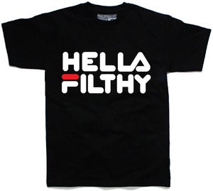 Image of THE FILTHY TEE - BLACK