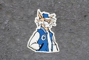 Image of buckets sticker 