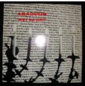 Image of ABADDON "Wet za wet" LP  Official reissue (Red Vinyl) 