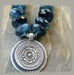Image of Bombay Indigo Medallion Necklace